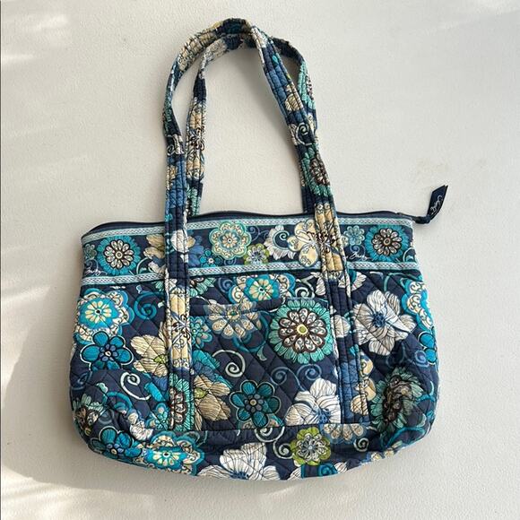 Vera Bradley Handbags - Vera Bradley Mod Floral Blue Handbag